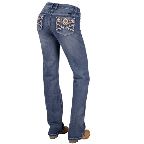 Pure Western Women’s Rue Straight Leg Jean 34" Leg