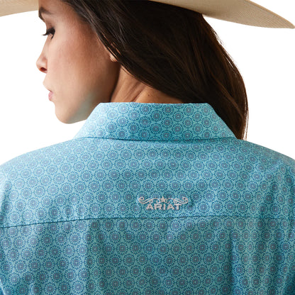 Ariat Wrinkle Resist Team Kirby Stretch Shirt - Caidan Print