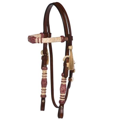 Fitzroy Braided Headstall w/- Tassel Cob