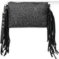 Montana West Tooled Collection Clutch/Crossbody-Black