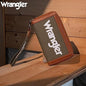 Wrangler Logo Wallet/Wristlet -Army