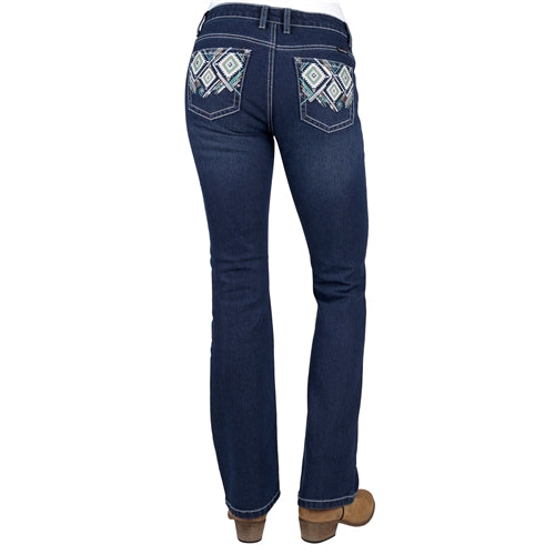 Pure Western Meg Boot Cut Jean 32 Leg