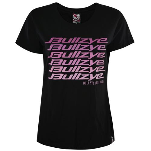 Bullzye womens Fade tee