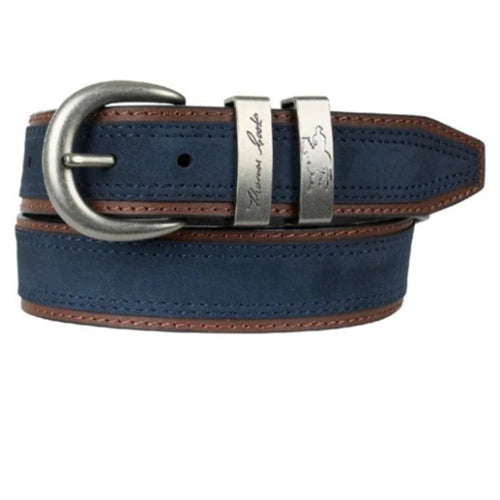 Thomas Cook Stanley Belt - Navy/Tan