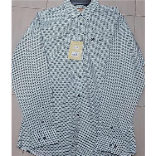 Wrangler Boys Classic L/S Shirt Green