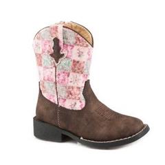 Roper Cowgirl FLORAL SHINE Kids Boots - 20% OFF