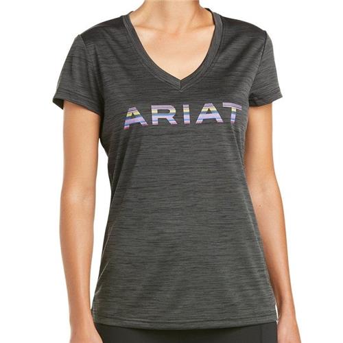 Ariat Laguna Logo Top Charcoal