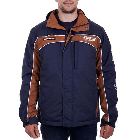 Bullzye Men's Bazooka Jacket Navy/Tanw