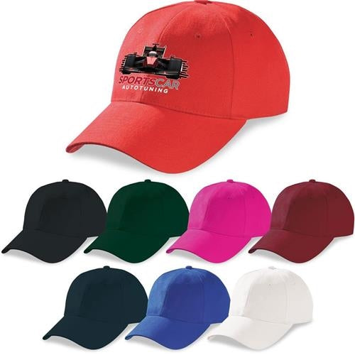 Shiny Brushed Cotton Cap