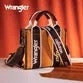 Wrangler Color Block Small Tote/Crossbody -Brown