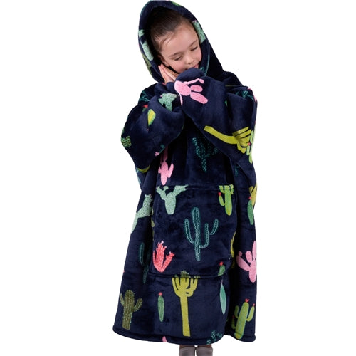 Pure Western Kids Cactus Snuggle Hoodie