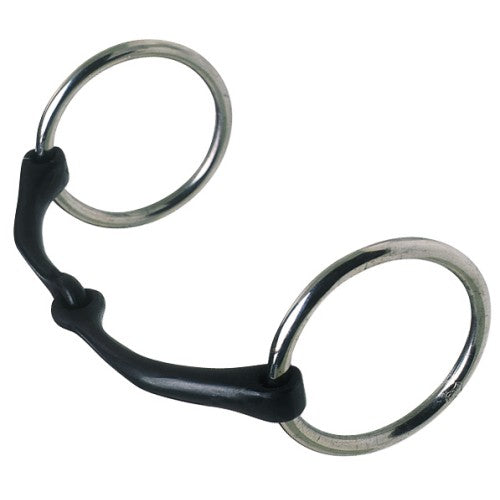 Oz Bitz Sweet Iron Snaffle w/Medium Mouth 2.5” rings