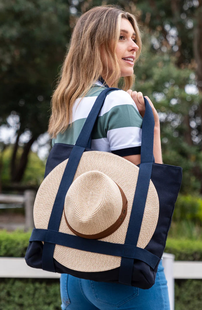 Thomas Cook Hat Carry Tote Bag Navy