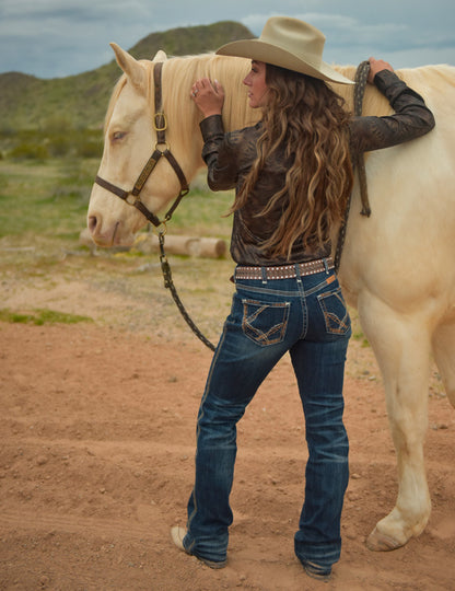 Cowgirl Tuff Jeans - Rusty Barbed Wire