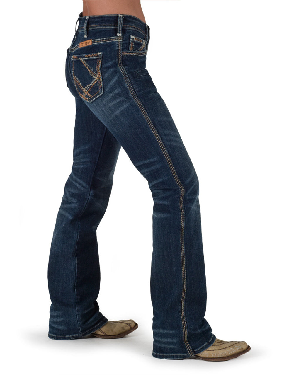 Cowgirl Tuff Jeans - Rusty Barbed Wire