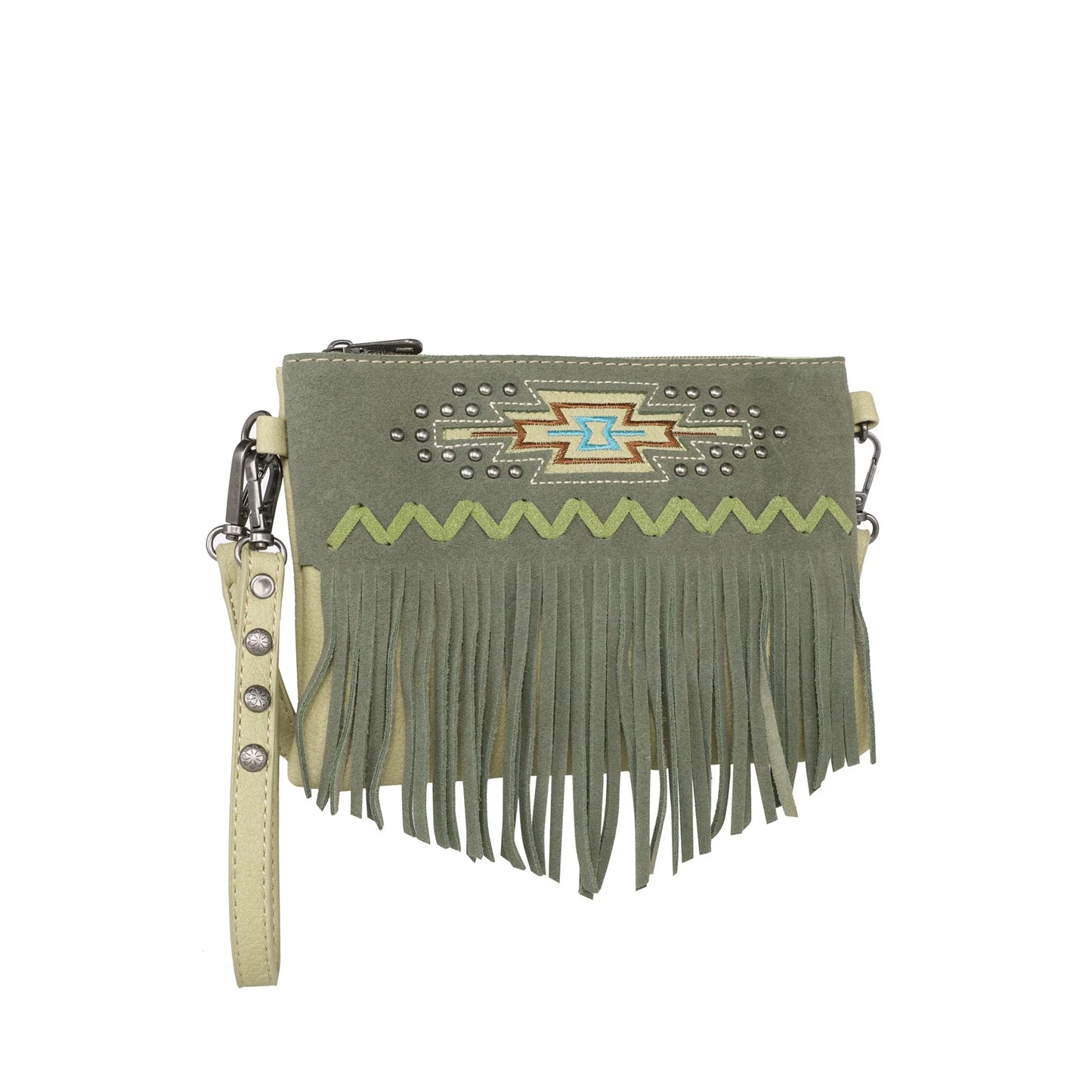 Montana West Aztec Collection Crossbody/Wristlet