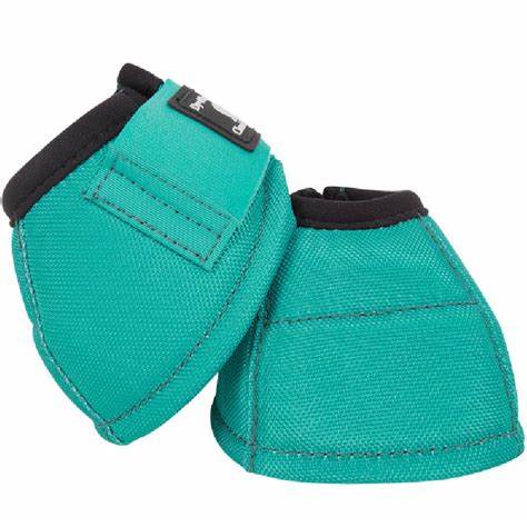 CLASSIC EQUINE NO-TURN BELL BOOTS Aqua