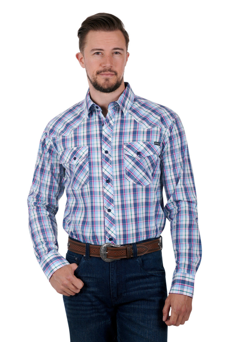 Pure Western Mens  Alex L/S Shirt