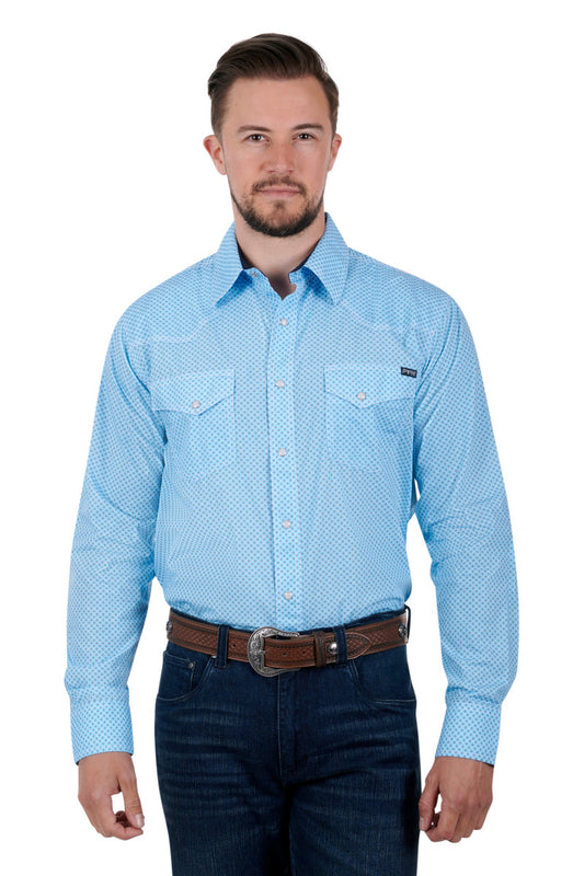 Pure Western Mens Thompson L/S Shirt