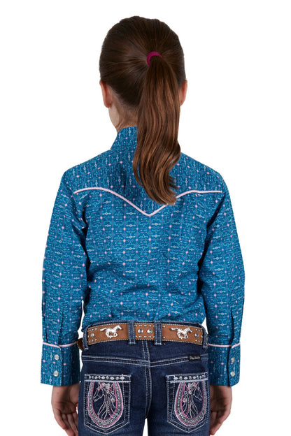 Pure Western Girls Tomeka L/S Shirt