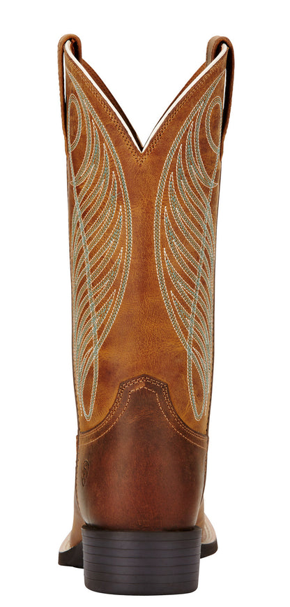 Ariat Ladies Round Up Western Powder Brown 20% OFF