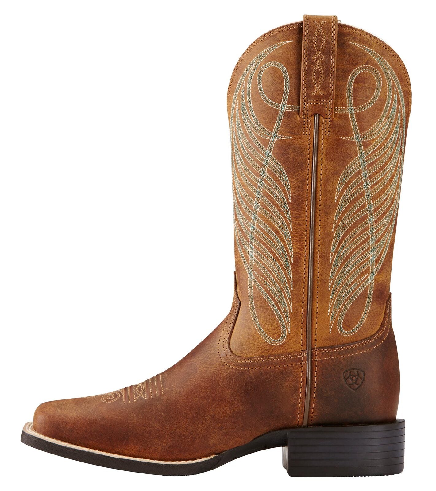 Ariat Ladies Round Up Western Powder Brown 20% OFF