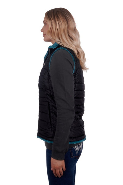 Wrangler Womens Montana Reversible Vest