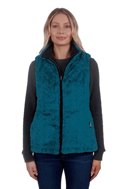 Wrangler Womens Montana Reversible Vest