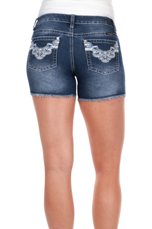 Pure Western Asha Ladies Denim Shorts