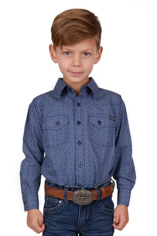 Pure Western Boys Melville L/S Shirt