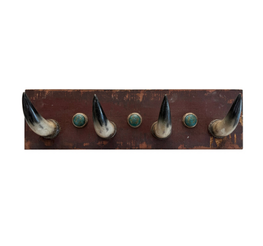 Pure Western Horn wall hooks