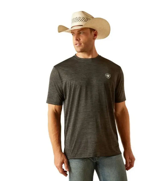 Ariat Charger Crestline T-Shirt - Charcoal