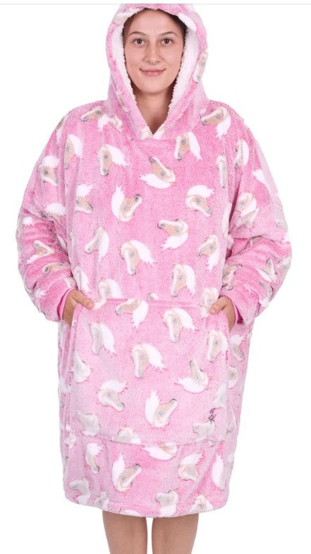 Thomas Cook Snuggle Hoodie Adults - Pink