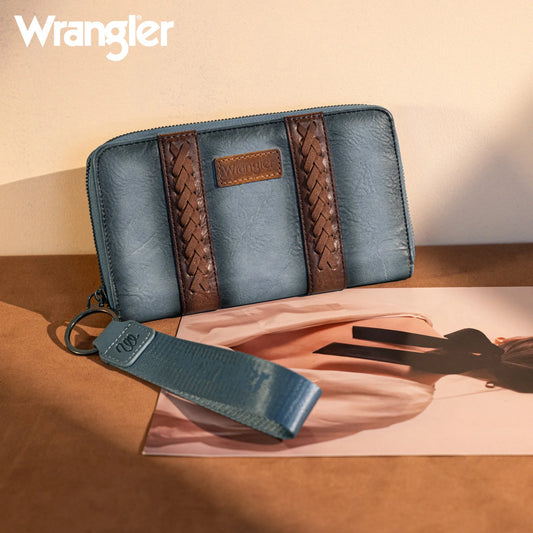 Wrangler Whipstitch Wallet/Wristlet - Jean