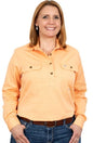 JUST COUNTRY Jahna Ladies Work Shirt Peach