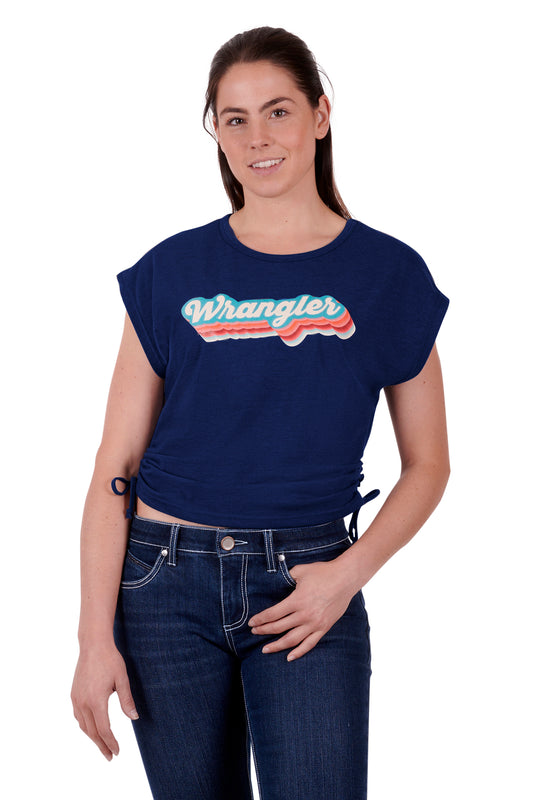 Wrangler Womens Eve Tank - Navy