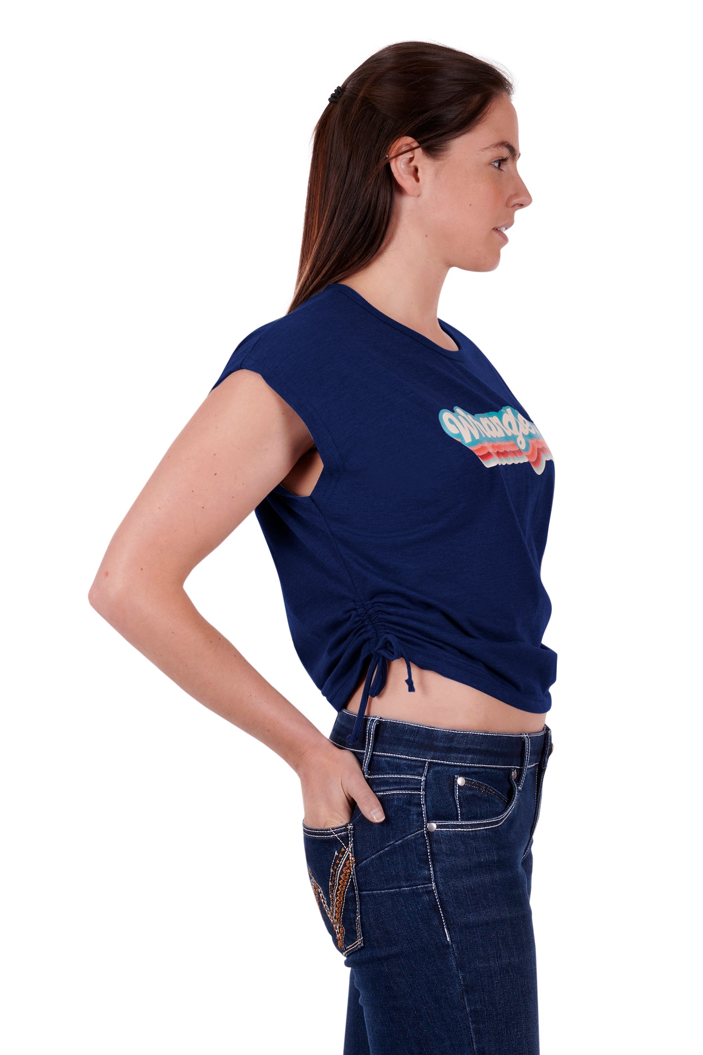 Wrangler Womens Eve Tank - Navy