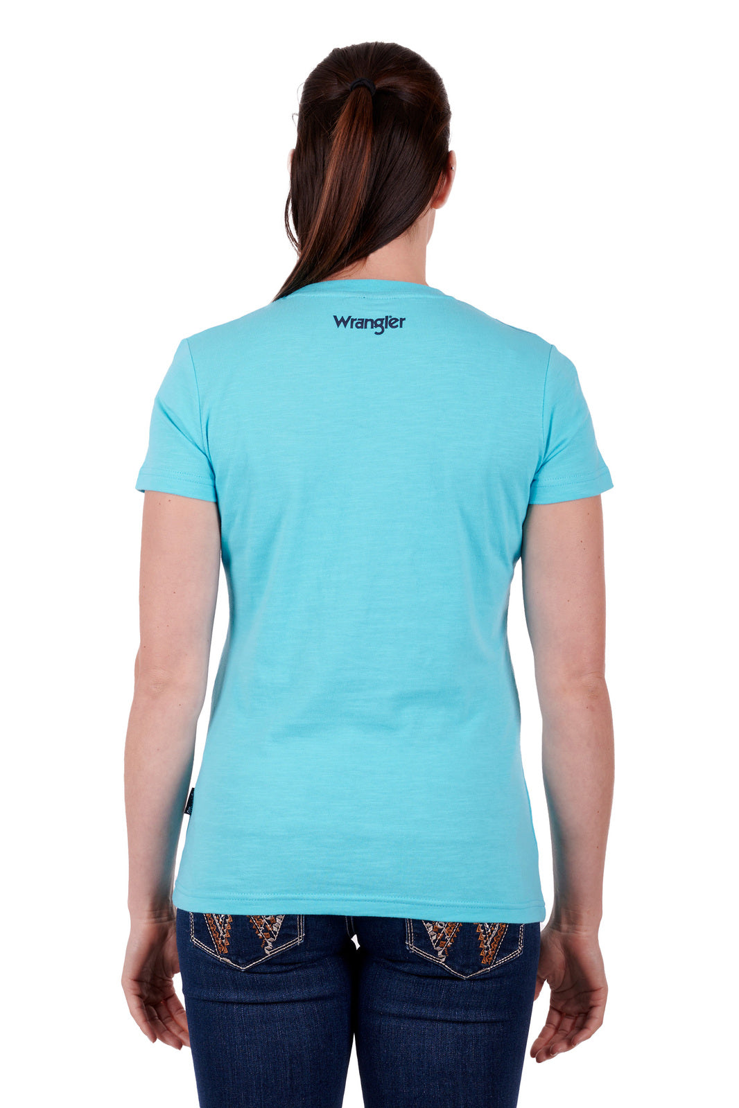 Wrangler Addison S/S Tee - Aqua