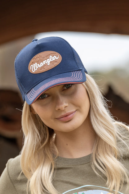 Wrangler Ladies Cher High Pony Tail Trucker Cap