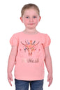 Wrangler Girls Paige S/S Tee - Blush