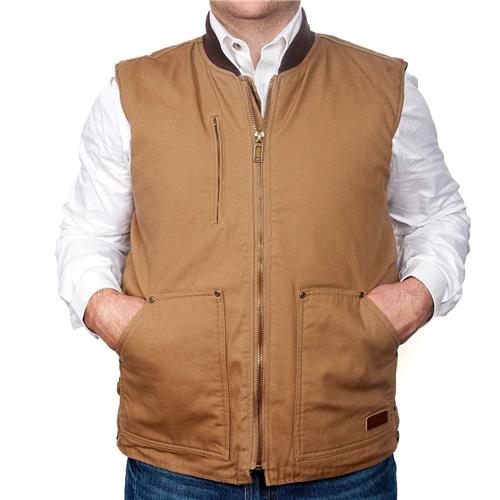 J/C Mens Diamantina Vest Khaki