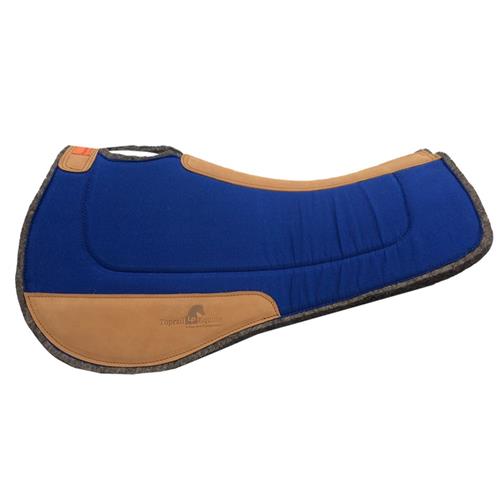 Contoured Wool/Felt pads Royal Blue