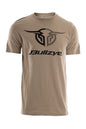 Bullzye Men’s Authentic S/S Tee - Sand