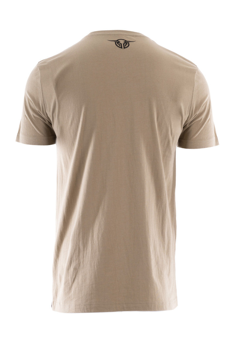 Bullzye Men’s Authentic S/S Tee - Sand