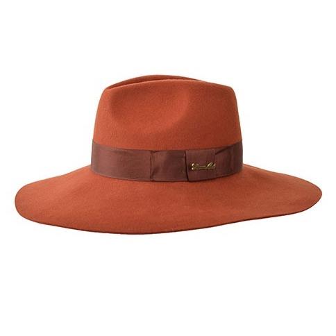 Thomas Cook Augusta Wool Felt Hat Orchre