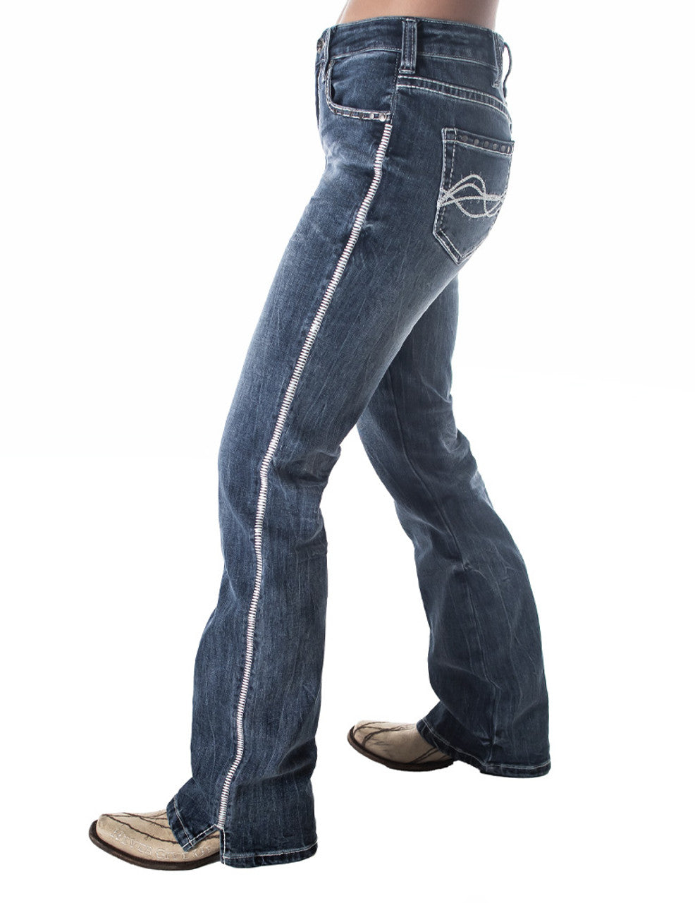 Cowgirl Tuff Jeans Hot Shot Bootcut Jeans 32 x 33 popular Long