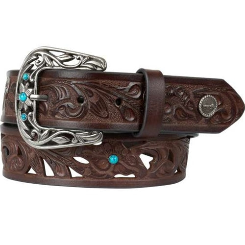 Wrangler Lindy Belt - Dark Tan