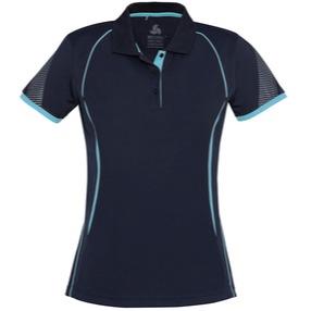 Ladies Razor Navy/Sky Polo