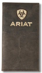 Ariat Rodeo Crazy Horse Brown Wallet