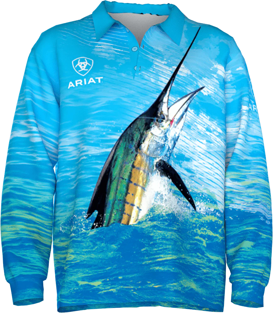 Ariat KIDS Fishing Shirt Mr Marlin